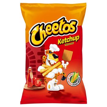Cheetos Chrupki kukurydziane o smaku ketchupowym 85 g