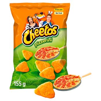 Cheetos Pizzerini Chrupki kukurydziane o smaku pizzy 155 g