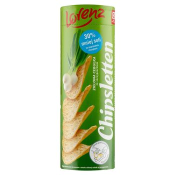 Chipsletten Chipsy ziemniaczane zielona cebulka ze szczypiorkiem 100 g
