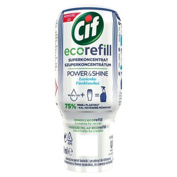 Cif Power & Shine Ecorefill Superkoncentrat wkład do sprayu łazienka 70 ml