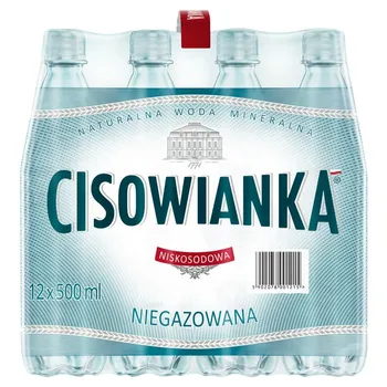 Cisowianka Naturalna woda mineralna niegazowana niskosodowa 12 x 500 ml