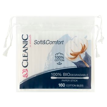 Cleanic Soft & Comfort Patyczki higieniczne 160 sztuk