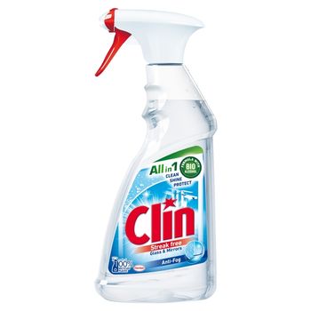 Clin Anti-Fog Płyn do mycia powierzchni szklanych 500 ml