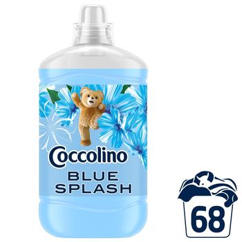 Coccolino Blue Splash Płyn do płukania tkanin koncentrat 1700 ml (68 prań)