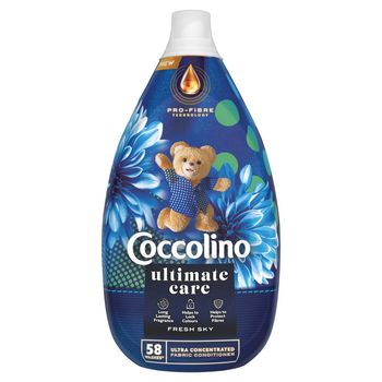 Coccolino Ultimate Care Fresh Sky Płyn do płukania tkanin 870 ml (58 prań)