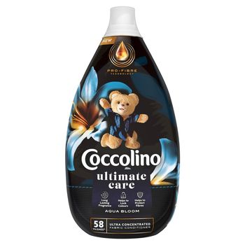Coccolino Ultimate Care Aqua Bloom Płyn do płukania tkanin 870 ml (58 prań)
