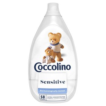 Coccolino Sensitive Płyn do płukania tkanin 870 ml (58 prań)