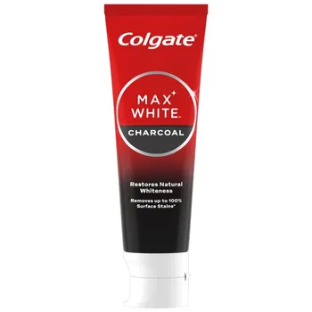 Colgate Max White Charcoal Wybielająca pasta do zębów z aktywnym węglem 75ml