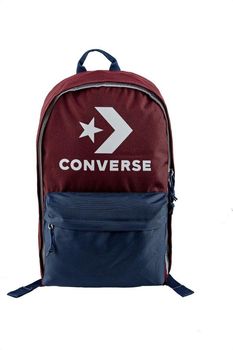 Converse Plecak jednokomorowy w kolorze bordowo-granatowym