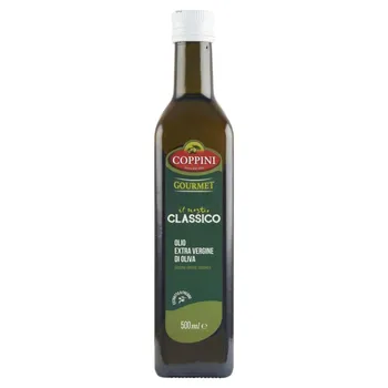 Coppini Gourmet Classico Oliwa z oliwek najwyższej jakości z pierwszego tłoczenia 500 ml
