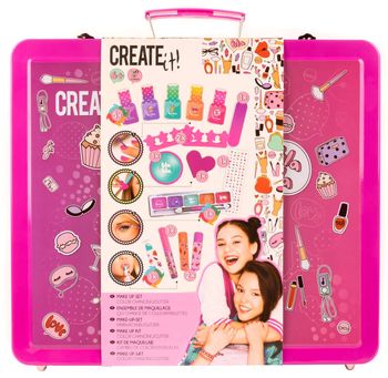 Create it! Zestaw make-up i manicure w walizce