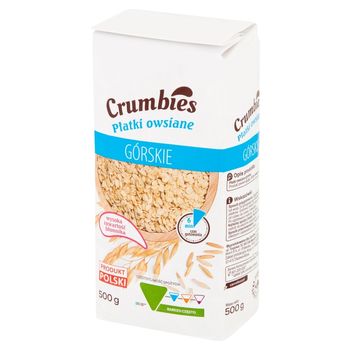 Crumbies Płatki owsiane górskie 500 g