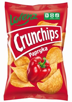 Crunchips Chipsy ziemniaczane papryka 140 g