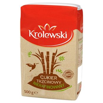 Cukier Królewski Cukier trzcinowy nierafinowany 500 g