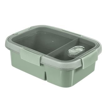 Curver Smart Eco To Go Dual Pojemnik prostokątny 0,6+0,3 l