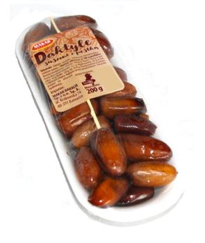 Daktyle suszone z pestką tacka 200 g