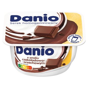 Danio Serek homogenizowany o smaku czekoladowo-orzechowym 135 g