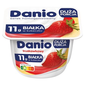 Danio Serek homogenizowany truskawkowy 200 g
