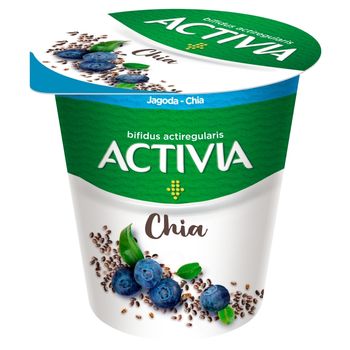 Danone Activia Jogurt jagoda - chia 140 g