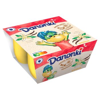 Danone Danonki Serek wanilia 200 g (4 x 50 g)