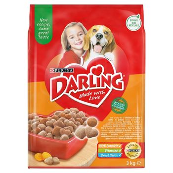 Darling Karma dla dorosłych psów z pyszną mieszanką kurczaka i indyka 3 kg