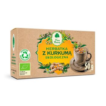 Dary Natury Ekologiczna herbatka z kurkumą 25 tor.