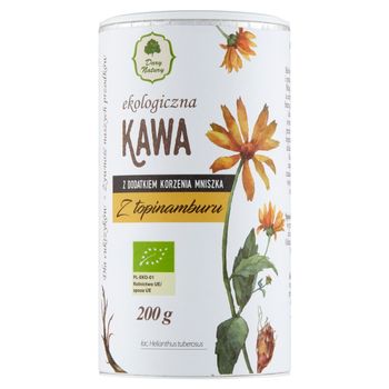 Dary Natury Ekologiczna kawa z topinamburu z dodatkiem korzenia mniszka 200 g