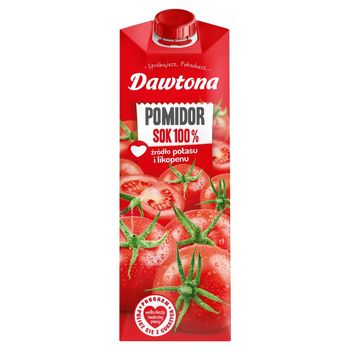 Dawtona Sok 100% pomidor 1 l