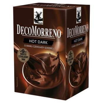 DecoMorreno Hot Dark Napój instant o smaku czekolady gorzkiej 250 g (10 x 25 g)