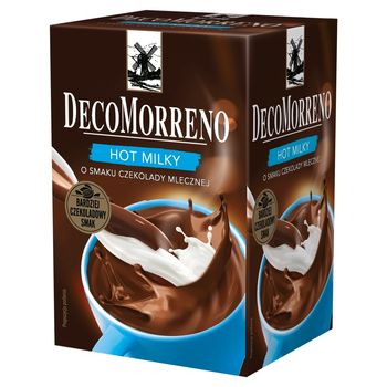 DecoMorreno Hot Milky Napój instant o smaku czekolady mlecznej 250 g (10 x 25 g)