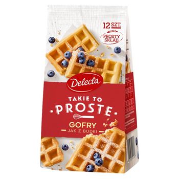 Delecta Takie to proste Gofry jak z budki 340 g