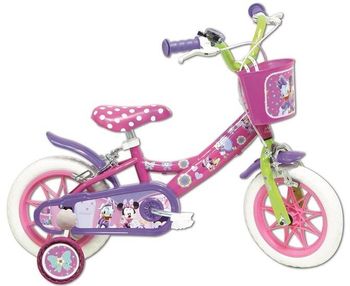 Disney Minnie Rower dziecięcy kółka boczne 12''