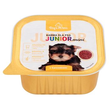 Dog's Menu Junior mini Karma dla psa z kurczakiem 150 g