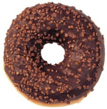 Donut z polewą czekoladową 55 g