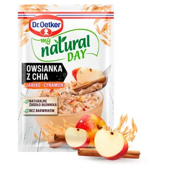 Dr. Oetker My Natural Day Owsianka z chia jabłko-cynamon 51 g