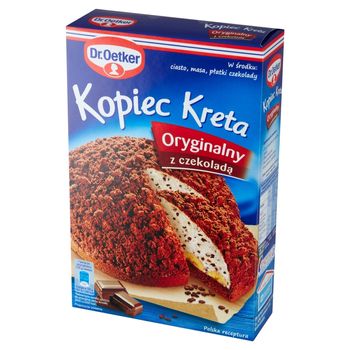 Dr. Oetker Ciasto Kopiec Kreta oryginalny z czekoladą 410 g