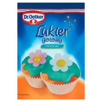 Dr. Oetker Lukier gotowy niebieski 100 g