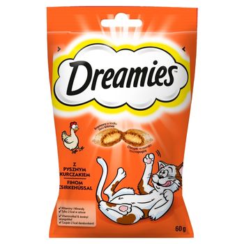 Dreamies Karma uzupełniająca z pysznym kurczakiem 60 g