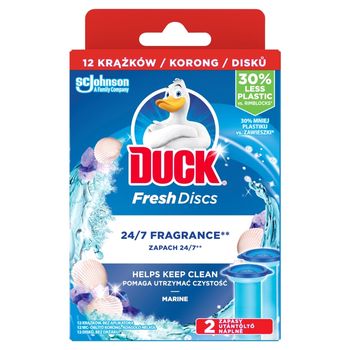 Duck Fresh Discs Podwójny zapas do toalety o zapachu morskim 72 ml (2 x 36 ml)
