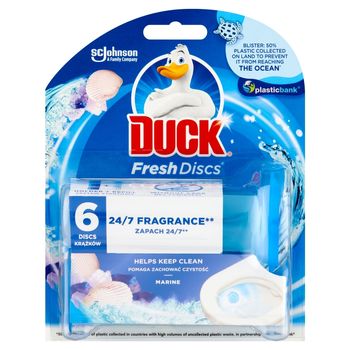 Duck Fresh Discs Żelowy krążek do toalety o zapachu morskim 36 ml