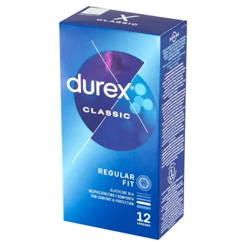 Durex Classic Prezerwatywy 12 sztuk