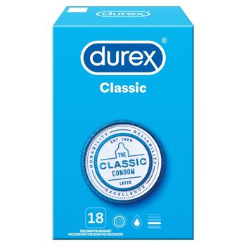 Durex Classic Prezerwatywy 18 sztuk