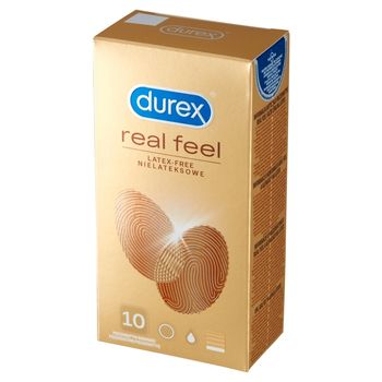 Durex Real Feel Prezerwatywy nielateksowe 10 sztuk