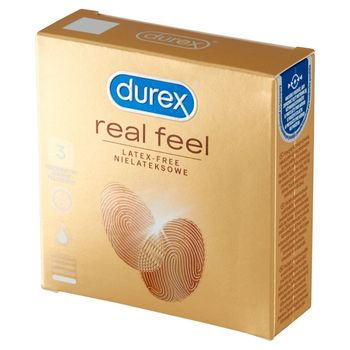 Durex Real Feel Prezerwatywy nielateksowe 3 sztuki