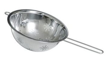 Durszlak z Rączką METLEX Stalowy 18 cm