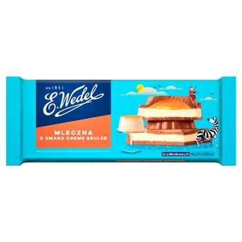 E. Wedel Czekolada mleczna o smaku deseru creme brulee 289 g