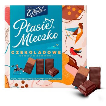 E. Wedel Ptasie Mleczko czekoladowe 360 g
