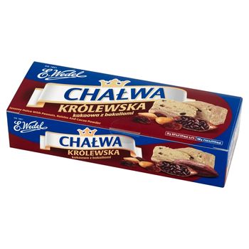 E. Wedel Chałwa Królewska kakaowa z bakaliami 250 g