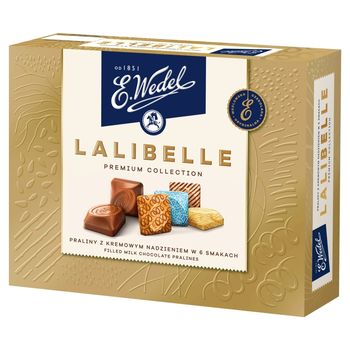 E. Wedel Lalibelle Praliny z czekolady mlecznej nadziewane 238 g