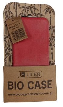 Eko Etui Zero Waste Case iPhone XS/X czerwony BIO